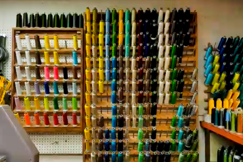 personalized embroidered gift amarillo A wide range of thread colors gives embroidery projects plenty of options for branding and personalization.